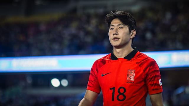 2024年李康仁曾替南韓出戰卡達亞洲盃(photo/Yahoo運動)/金享娛樂城A編
