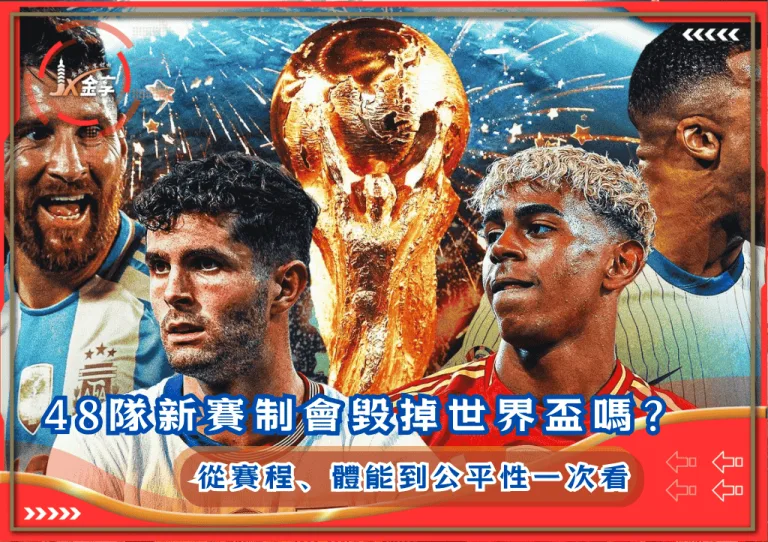 48隊新賽制會毀掉世界盃嗎?從賽程、體能到公平性一次看(photo:foxsports)/金享娛樂城