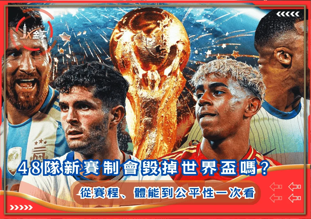 48隊新賽制會毀掉世界盃嗎？從賽程、體能到公平性一次看(photo：foxsports)/金享娛樂城