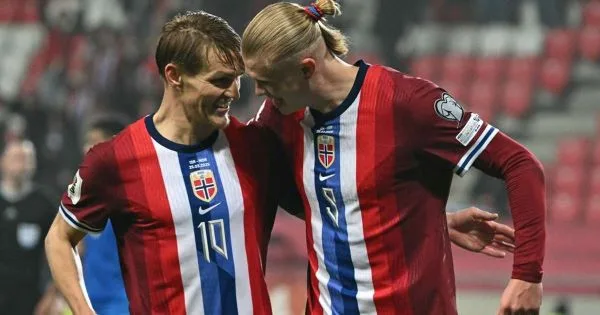 厄德高和哈蘭德被譽為挪威雙星(photo:fotmob)/金享娛樂城