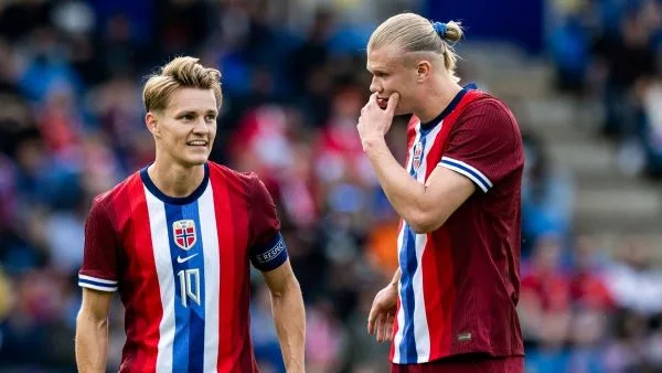 厄德高與哈蘭德是挪威國家隊的希望(photo：nrk)/金享娛樂城
