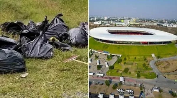 在球場附近陸續挖出456袋屍塊(photo：chosun)/金享娛樂城
