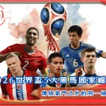 2026世界盃5大黑馬國家崛起：傳統豪門之外的另一條路