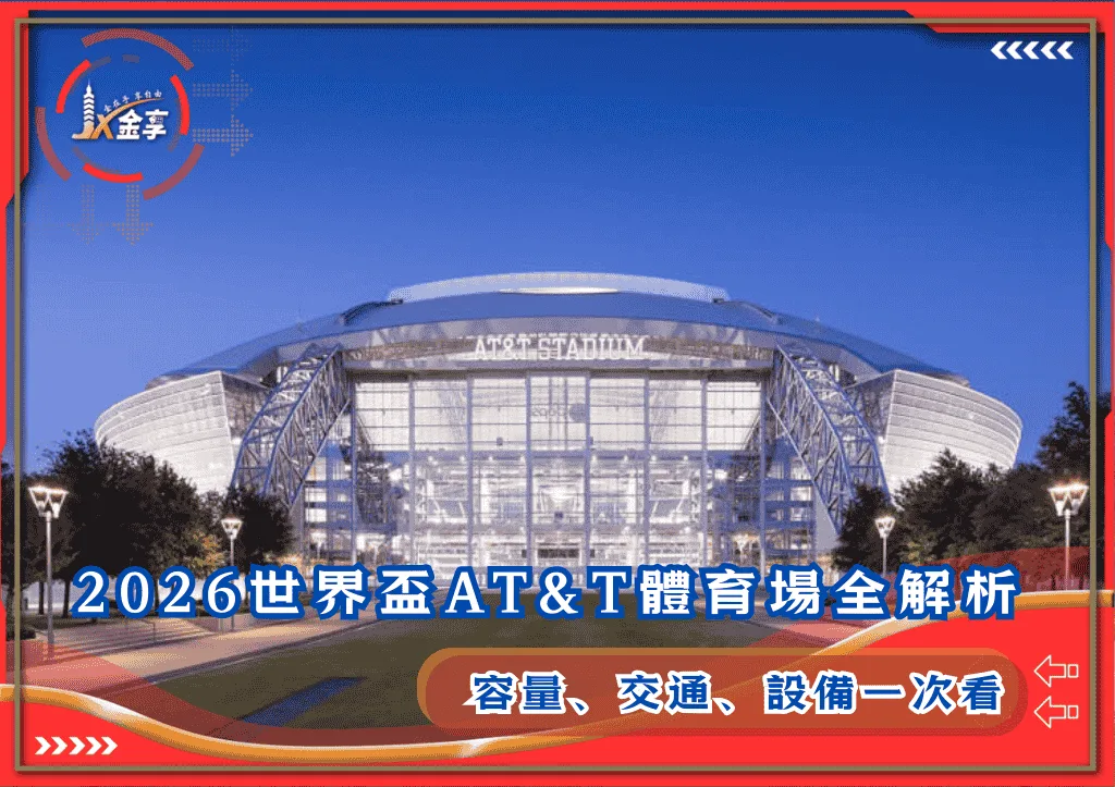 2026世界盃AT&T體育場全解析：容量、交通、設備一次看