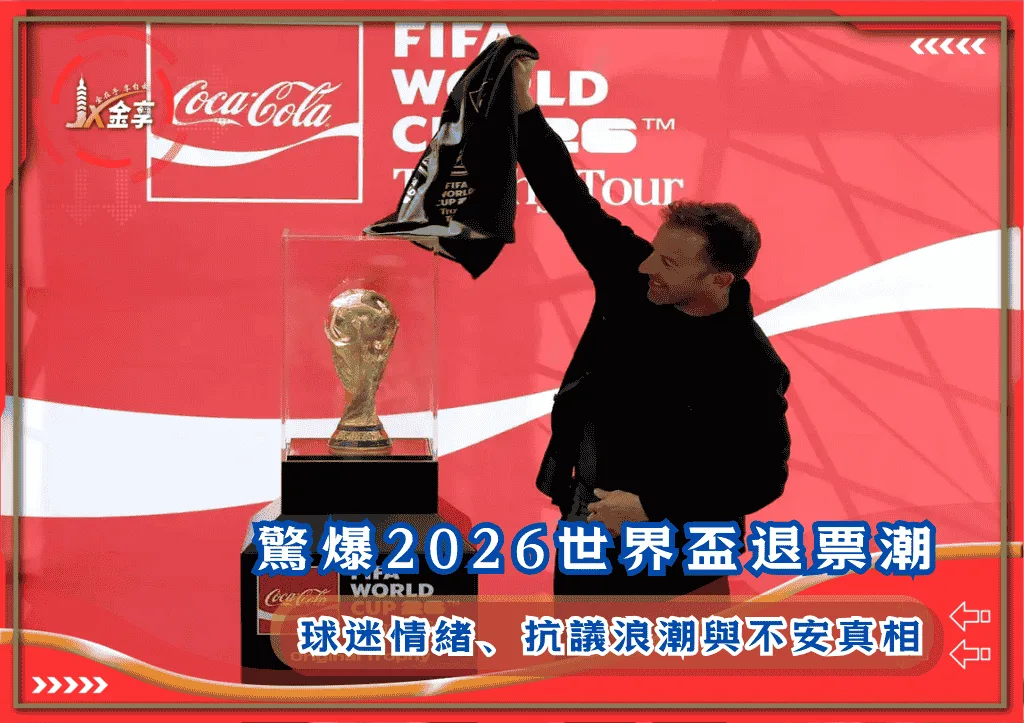 驚爆2026世界盃退票潮：球迷情緒、抗議浪潮與不安真相
