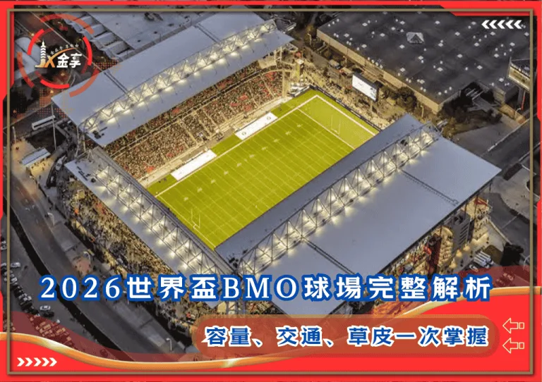 2026世界盃BMO球場完整解析：容量、交通、草皮一次掌握