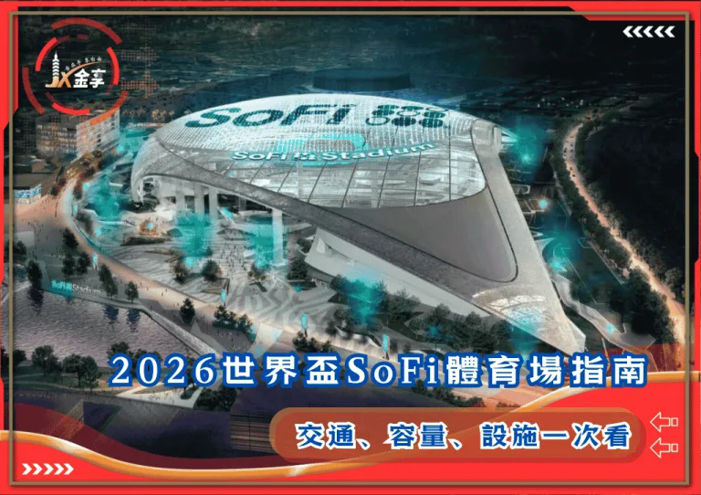 2026世界盃SoFi體育場指南：交通、容量、設施一次看(photo：glumac)/金享娛樂城